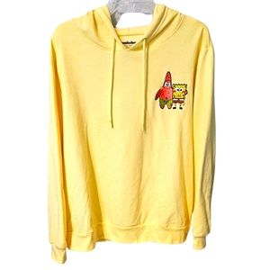 Nickelodeon SpongeBob SquarePants lightweight hooded drawstring sweatshirt